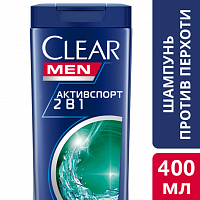 Шампунь "Clear" Men 2в1 Активспорт 400 мл