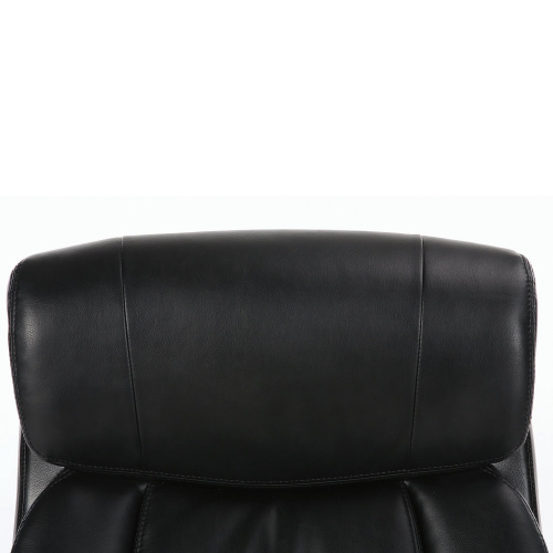 Кресло офисное BRABIX PREMIUM "Direct EX-580", хром, рециклированная кожа, черное фото 6