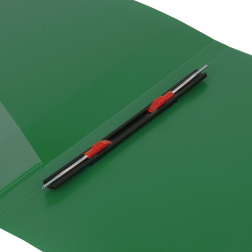 Папка BRAUBERG "Contract", с металлич скоросшивателем и внутрен карманом, до 100 л., 0,7 мм, зеленая фото 9