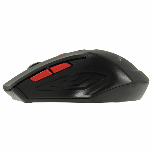 Мышь беспроводная DEFENDER Accura MM-275, USB, 5 кнопок + 1 колесо-кнопка, оптическая, красная фото 8