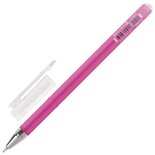 Ручка шариковая масляная BRAUBERG "FRUITY ST", корпус soft touch, линия письма 0,35 мм, синяя фото 5