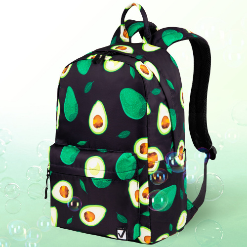 Рюкзак BRAUBERG DREAM, "Avocado", 42х26х14 см, универсальный с карманом для ноутбука, эргономичный фото 9