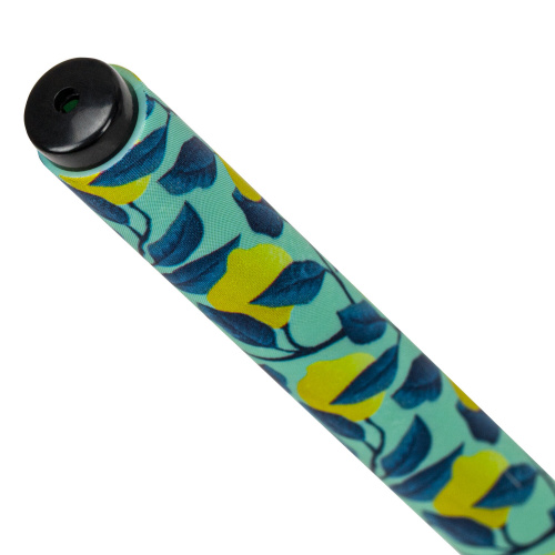 Ручка шариковая BRAUBERG SOFT TOUCH GRIP "CITRUS", мягкое покрытие, узел 0,7 мм, синяя фото 4