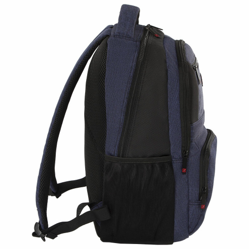 Рюкзак BRAUBERG Dallas, 45х29х15 см, универсальный, с отделением для ноутбука, темно-синий фото 8