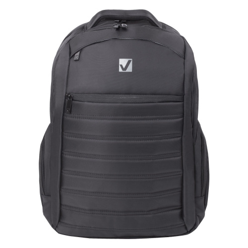 Рюкзак для школы и офиса BRAUBERG "Patrol", 20 л, размер 47х30х13 см, ткань, черный фото 3