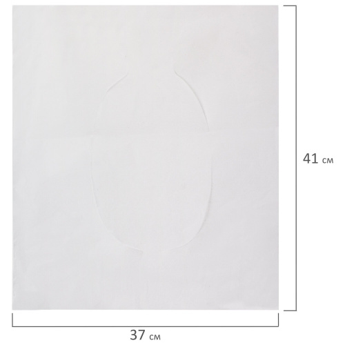 Покрытия на унитаз LAIMA, 1/4 сложения, 100 шт., 37х41 см фото 4