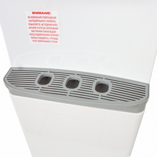 Кулер для воды SONNEN FSE-02MB, напольный, нагрев/охлаждение электронное, 3 крана, белый фото 9