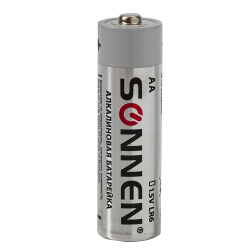 Батарейки SONNEN Alkaline, АА, 24 шт., алкалиновые, пальчиковые, короб фото 4