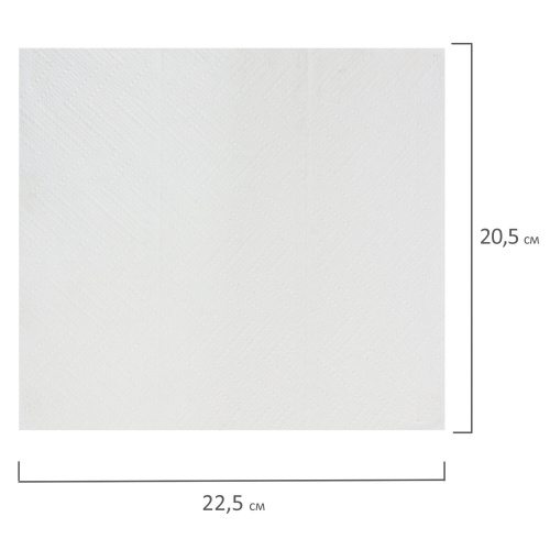 Полотенца бумажные LAIMA, 190 шт., 1-слойные, белые, 21 пачка, 22,5х20,5 см, Z-сложения фото 8