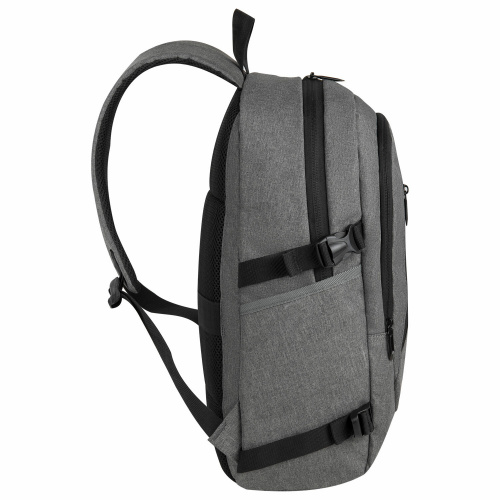 Рюкзак BRAUBERG URBAN универcальный, с отд. для ноутбука, USB-порт, Charge, серый, 46, 271655 фото 3