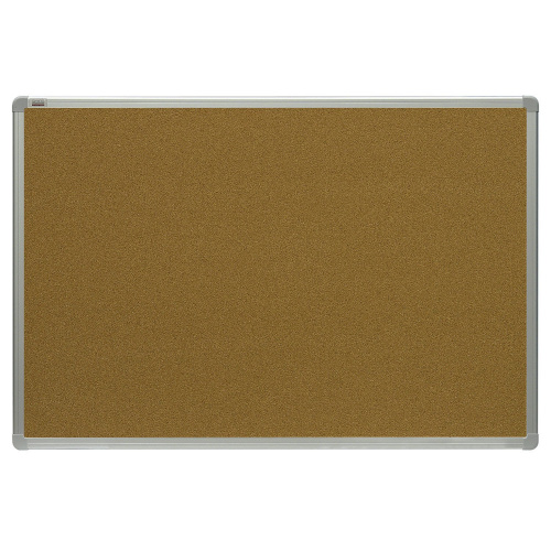 Доска пробковая для объявлений 2х3, 120x180 см, алюминиевая рамка