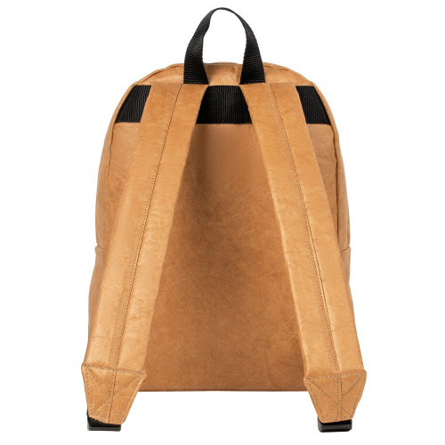 Рюкзак BRAUBERG TYVEK, 34х26х11 см, крафтовый с водонепроницаемым покрытием, песочный фото 4