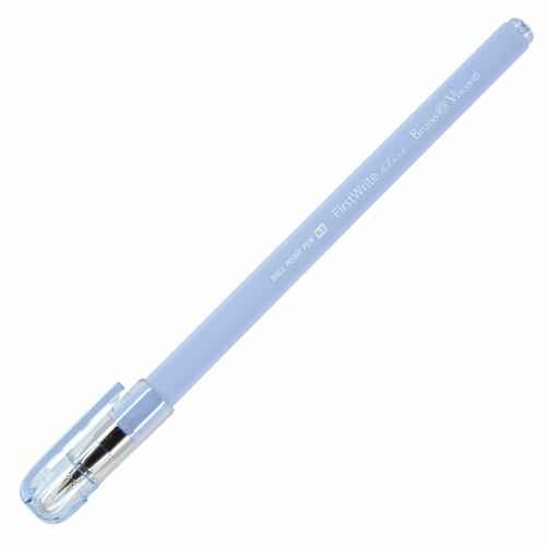 Ручка шариковая BRUNO VISCONTI FirstWrite, ассорти, узел 0,5 мм, линия письма 0,3 мм, синяя фото 3
