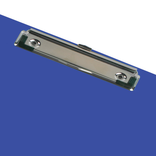 Доска-планшет BRAUBERG "SOLID", А4, 2 мм, с прижимом, пластик, синяя фото 2