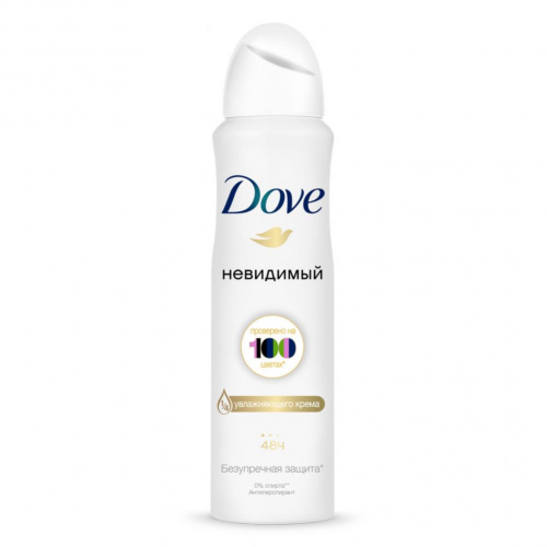 Дезодорант-антиперспирант спрей "Dove" Invisible Dry Невидимый 150 мл