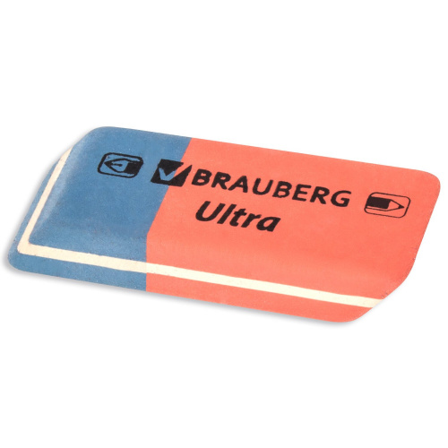 Ластики BRAUBERG "Ultra Mix", 9 шт., 41х14х8 мм/29х18х8 мм, натуральный каучук фото 7