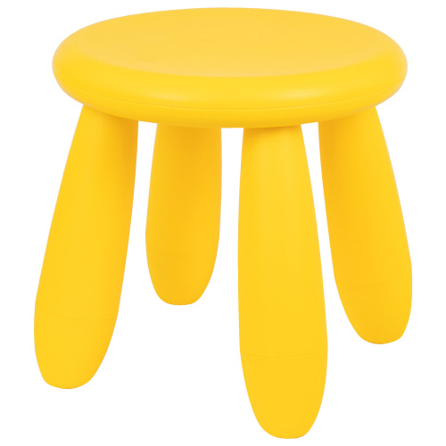 Табурет детский МАМОНТ, от 2 до 7 лет, безвредный пластик, желтый фото 10