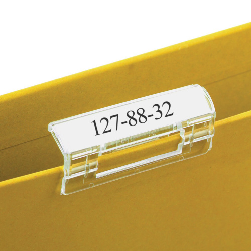 Подвесные папки BRAUBERG, А4, 350х245 мм, до 80 листов, 10 шт., желтые, картон фото 4