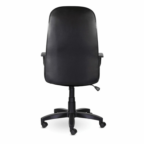 Кресло офисное BRABIX "Praktik EX-279", ткань/кожзам, черное фото 9
