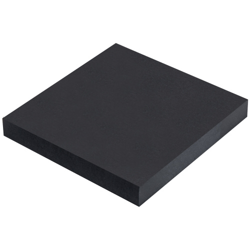 Блок самоклеящийся (стикеры) черный BRAUBERG BLACK, 76х76 мм, 100 листов, 115204 фото 6