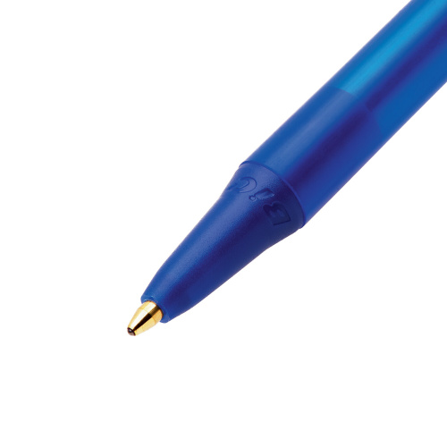 Ручки шариковые автоматические BIC "Round Stic Clic", 3 шт., линия письма 0,32 мм, блистер, синие фото 4